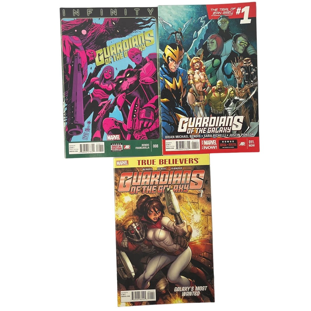 Marvel - Guardians of the Galaxy, Set of 3 Comic Books